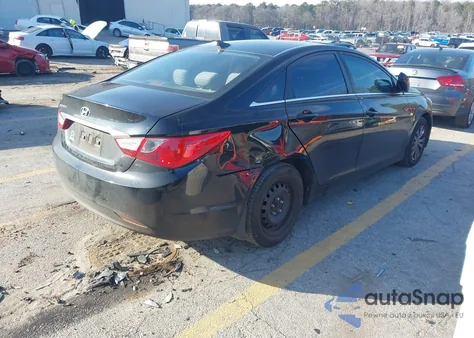 2013 Hyundai Sonata Gls из США, поврежденный, VIN 5NPEB4AC0DH548766
